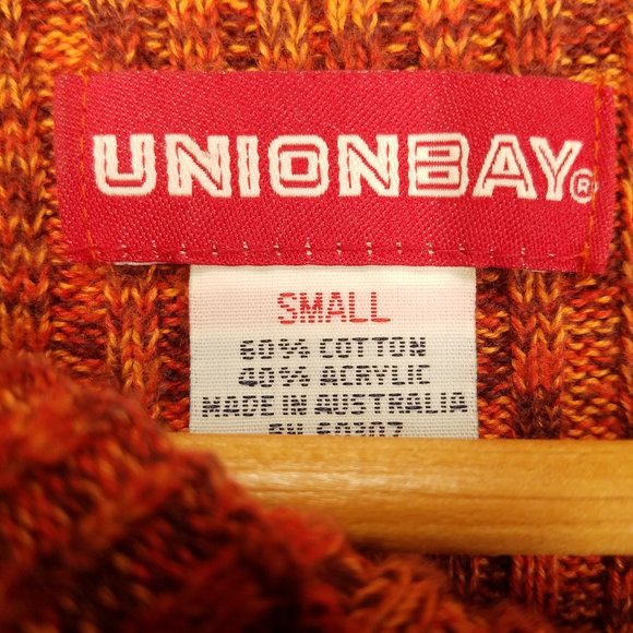 women's Unionbay sweater, terra-cotta, size small - Picture 5 of 10